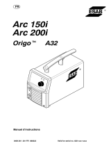 ESAB Origo™ Arc 150i, Origo™ Arc 200i Manuel utilisateur