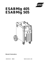 ESAB Mig 405, Mig 505 Manuel utilisateur
