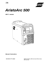 ESAB AristoArc 500 Manuel utilisateur