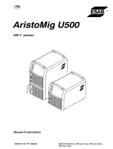 ESAB Aristo®Mig U500 Manuel utilisateur