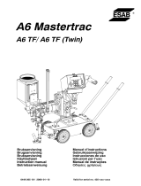 ESAB A6 Automatic welding machines Manuel utilisateur