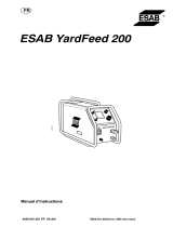 ESAB ESAB YardFeed 200 Manuel utilisateur