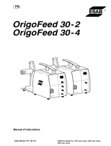 ESAB Origo™Feed 30-2, Origo™Feed 30-4 Manuel utilisateur