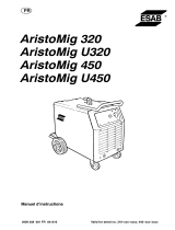 ESAB Aristo®Mig 320, Aristo®Mig 450 Aristo®Mig U320, Aristo®Mig U450 Manuel utilisateur