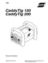 ESAB Caddy®Tig 150, Caddy®Tig 200 Manuel utilisateur