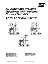 ESAB A2 Automatic welding machines Manuel utilisateur