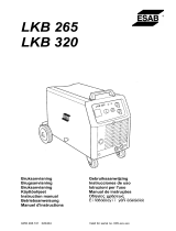 ESAB LKB 265, LKB 320, LKB 265 4WD, LKB 320 4WD Manuel utilisateur