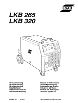 ESAB LKB 265 4WD Manuel utilisateur