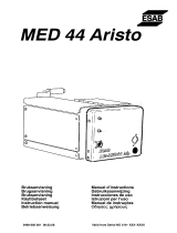 ESAB MED 44 Aristo® Manuel utilisateur