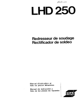 ESAB LHD 250 Manuel utilisateur