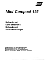 ESAB Mini Compact Manuel utilisateur