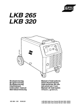 ESAB LKB 265, LKB 320 Manuel utilisateur