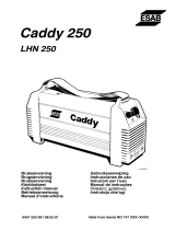ESAB Caddy 250 Manuel utilisateur