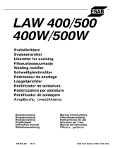 ESAB LAW 400 Manuel utilisateur