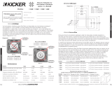 Kicker 2006 haut-parleur d'extrmes graves Solo-Baric L5 Le manuel du propriétaire