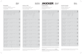 Kicker 2016 CS Coaxials Le manuel du propriétaire