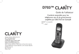 Clarity D703HS User Guide French