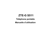 ZTE S511 Manuel utilisateur