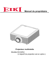 Eiki EK-625U Manuel utilisateur