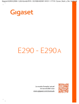 Gigaset E290 Le manuel du propriétaire