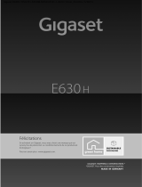 Gigaset E630H Le manuel du propriétaire