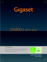 Gigaset DX800A all in one Mode d'emploi