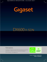 Gigaset DX800A all in one Mode d'emploi
