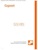 Gigaset GS185 Le manuel du propriétaire