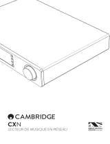 Cambridge Audio CXNv1 Manuel utilisateur
