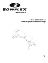 Bowflex SelectTech 3.1 Series Bench (2017 model) Le manuel du propriétaire