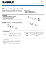 Shure WA653 Mode d'emploi