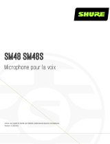 Shure SM48-SM48S Mode d'emploi