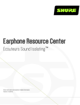 Shure Earphone-Resource-Center Mode d'emploi