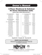 Tripp Lite 3-Phase Switched 0U Power Distribution Units Le manuel du propriétaire