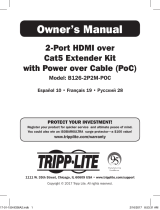 Tripp Lite B126-2P2M-POC Le manuel du propriétaire
