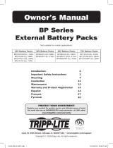 Tripp Lite BP Series External Battery Packs Le manuel du propriétaire
