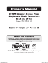 Tripp Lite N785-INT-SC-SM Le manuel du propriétaire