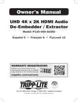 Tripp Lite P130-000-AUDIO Le manuel du propriétaire