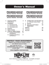 Tripp Lite Single-Phase ATS/Monitored PDU Le manuel du propriétaire
