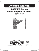 Tripp Lite PVINT375 Le manuel du propriétaire