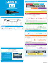 Lorex LHV51082T4KX Guide d'installation rapide