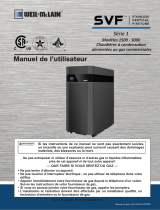 Weil-McLain SVF Stainless Vertical Firetube (1500–3000 MBH) Manuel utilisateur