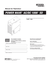 Lincoln Electric Power Wave AC/DC 1000 Mode d'emploi