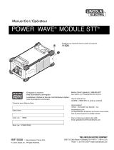 Lincoln Electric Power Wave STT Module Mode d'emploi