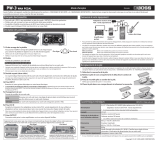 Boss PW-3 Le manuel du propriétaire