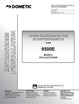 Dometic 9500E 12 VDC Power Case Cassette Awning Guide d'installation