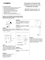 Dometic 293275013, 293275014 Guide d'installation