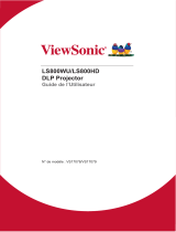 ViewSonic LS800HD-S Mode d'emploi