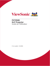 ViewSonic PX725HD Mode d'emploi