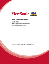 ViewSonic CDE5502 Manuel utilisateur